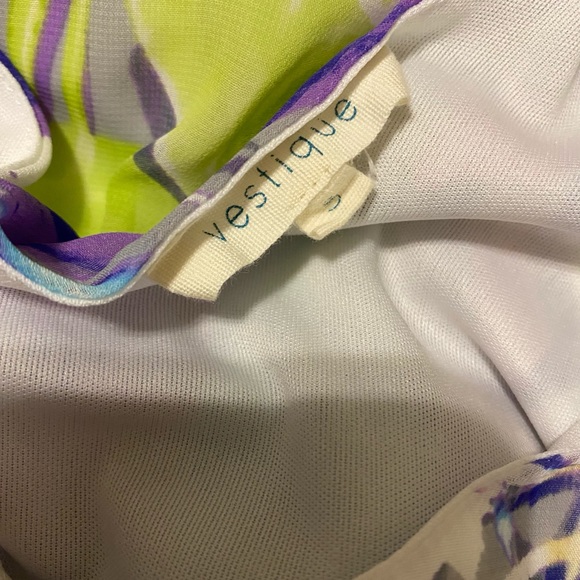 💛 Vestique Watercolor Floral Dress S - Picture 6 of 6